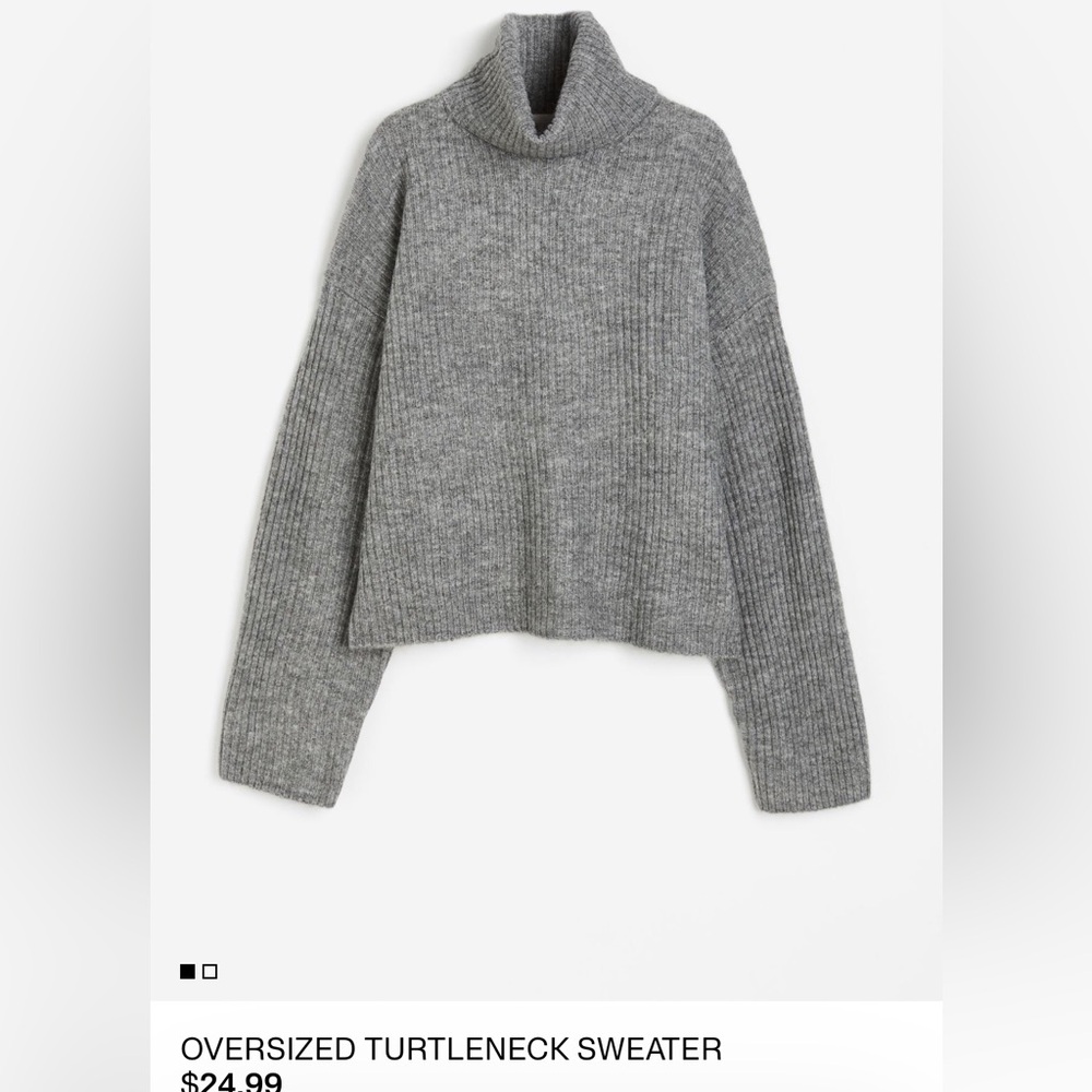 H&M oversized sweater